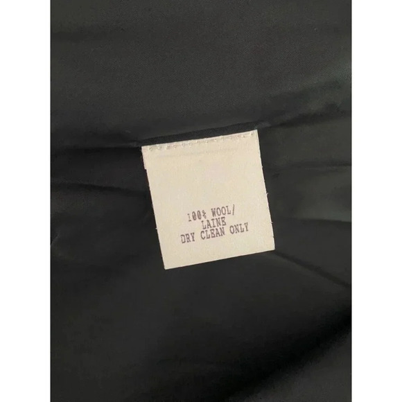 Lafayette 148 New York Black Open Front Wool Blazer Career Jacket Size 8 - Picture 10 of 11